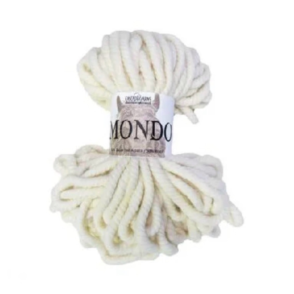 MONDO by cascade yarns Cream super fine Alpaca and wool Yarn NEW